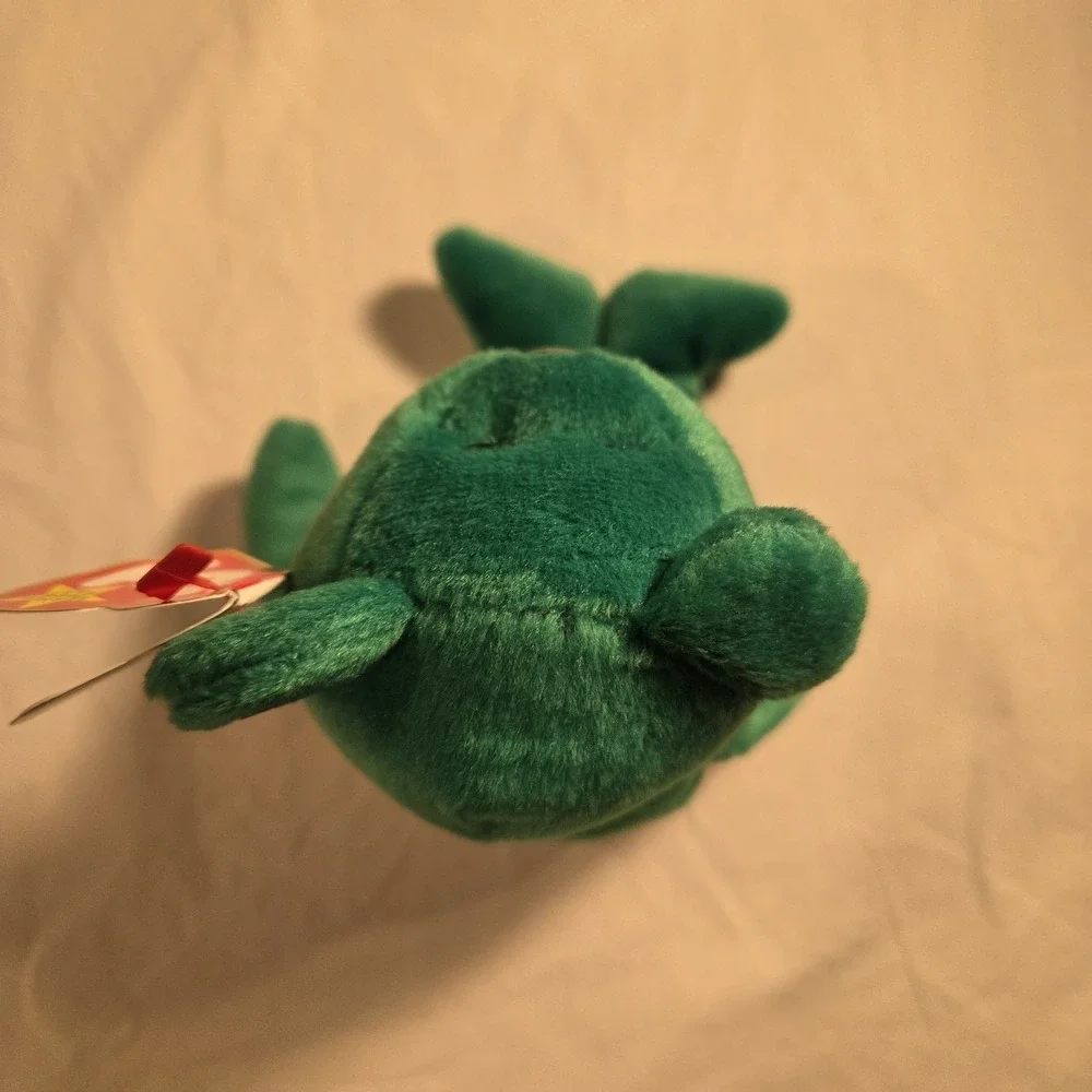Ty Beanie Baby Erin The Bear 1997 Retired Plush Toy With Errors